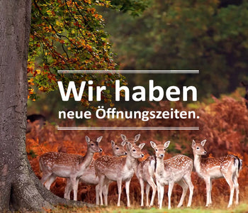 Wir haben neue Öffnungszeiten